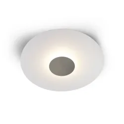 Bopp Deckenlampe Chio Weiss Aluminium 44 cm 8 cm - LED - Lichtfarbe: Extra warmweiss - Deckenlampe- LED Energiesparlampe