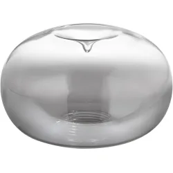 Lampenschirm Gloria Grau Glas 18 cm 11 cm - Lampenschirm