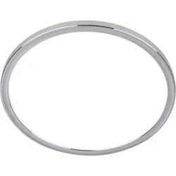 Badlampe Splash Metall chrom Ø42cm 22W LED - LED - Lichtfarbe: Kaltes Tageslichtweiss - Badlampe- LED Energiesparlampe