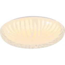 Deckenlampe Fleur Kunststoff/Metall weiss Ø 39cm 22W LED - LED - Deckenlampe- LED Energiesparlampe