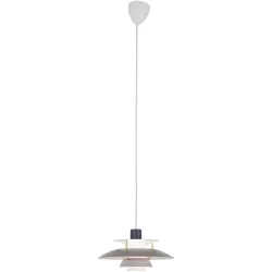 Louis poulsen Pendellampe PH 5 Mini Aluminium grau E14