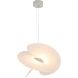 Luceplan Designer-Pendellampe Levante Weiss 1230 lm B 64 cm - LED - LED Energiesparlampen