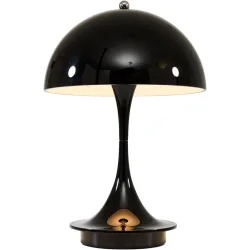 Louis poulsen Designer-Tischlampe Panthella Polymer schwarz 2.5W LED - LED - LED Energiesparlampen