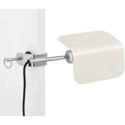 Designer-Wandlampe zum Klemmen HAY Apex E14 weiss - Material: Stahl - Designer-Wandlampe