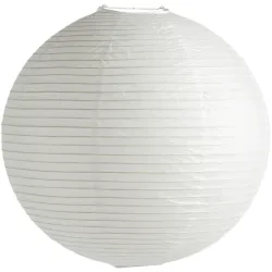 Designer-Pendellampe HAY Paper Shade Classic D 47 cm - Farbe: Weiss - Material: Papier - Designer-Pendellampe