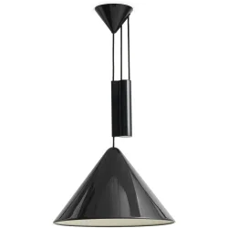 Designer-Pendellampe HAY Compass E27 schwarz D 16 cm - Designer-Pendellampe