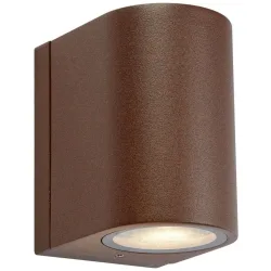 Wandlampe aussen Markslöjd Braun Aluminium Dimmbar B 9 cm IP65