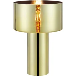 Tischlampe Markslöjd Gold Glas H 32 cm