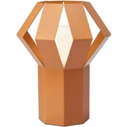 Tischlampe Markslöjd Braun Glas H 27 cm