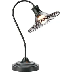 Tischlampe Markslöjd Schwarz Eisen H 41.5 cm