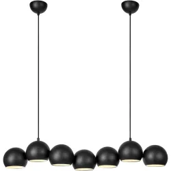 Pendellampe Markslöjd Schwarz Eisen B 101 cm