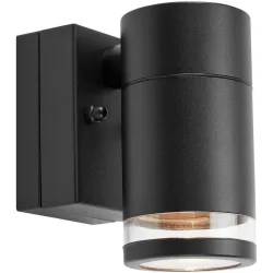 Wandlampe aussen Markslöjd Schwarz Aluminium 400 lm Dimmbar B 6 cm