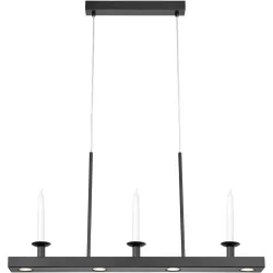 Pendellampe Markslöjd Schwarz Eisen 450 lm Dimmbar B 82 cm