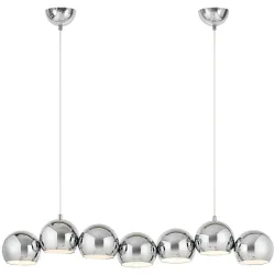 Pendellampe Markslöjd Chrom Eisen/Glas B 100.8 cm