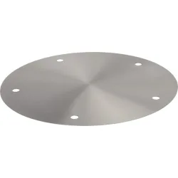 System Industrial Grau Metall 34 cm - Farbe: Nickel matt - System