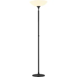 Designer-Stehlampe Bankamp Opera schwarz dimmbar H 180 cm - LED - Lichtfarbe: Extra warmweiss - Material: Messing/Eisen/Glas - Designer-Stehlampe- LED