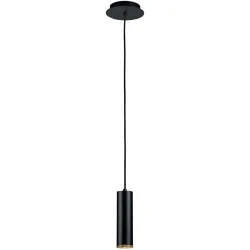 Pendellampe Adina Schwarz Metall 4 cm 150 cm - Pendellampe