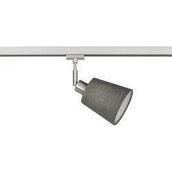 System HV-Track4 Grau Metall 11 cm 23 cm - Farbe: Nickel matt