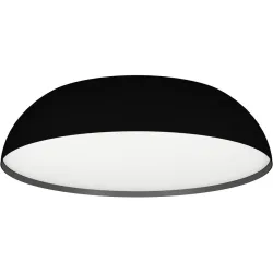 Eglo Deckenlampe Tollos-Z Schwarz/Weiss Aluminium/Stahl 55 cm 13 cm - LED - Lichtfarbe: Extra warmweiss - Kaltes Tagesweiss - Deckenlampe- LED