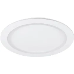 Eglo Deckenlampe Padrogiano-Z Weiss Stahl 59.5 cm 5 cm - LED - Lichtfarbe: Extra warmweiss - Kaltes Tagesweiss - Deckenlampe- LED Energiesparlampe