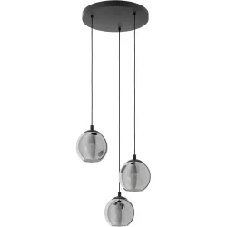 Eglo Pendellampe Ariscani Schwarz Stahl 42.5 cm 110 cm - Pendellampe