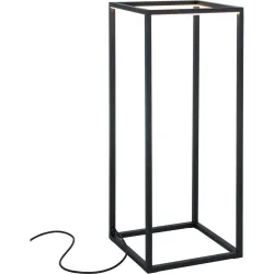 Aussenlampe Sky Schwarz Kunststoff/Metall 32 cm 70 cm - LED - Lichtfarbe: Extra warmweiss - Material: Metall/Kunststoff - Aussenlampe- LED