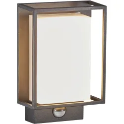 NORDLUX Wandlampe aussen Nestor Schwarz Aluminium 14.7 cm 22.1 cm - LED - Lichtfarbe: Extra warmweiss - Wandlampe aussen- LED Energiesparlampe