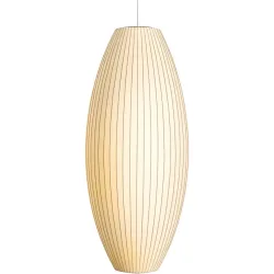 HAY Pendellampe Nelson Cigar Weiss Metall 38 cm 84 cm - Farbe: Off-white - Pendellampe