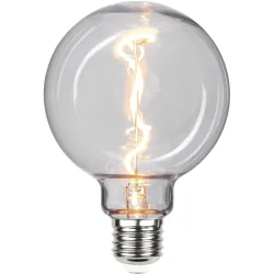 Leuchtmittel Bulb Outdoor Kunststoff E27 1 W - Farbe: Transparent - LED - Lichtfarbe: Extra warmweiss - Leuchtmittel- LED Energiesparlampe