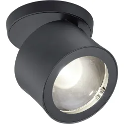 Designer-Spot Bankamp Impulse schwarz D 12 cm - LED - Lichtfarbe: Extra warmweiss - Material: Aluminium/Stahl - Spot- LED Energiesparlampe
