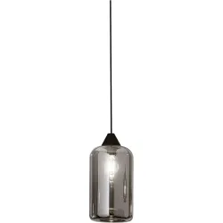 Giberti Luce Pendellampe Alessia L Grau Glas 13.5 cm 23 cm - Pendellampe