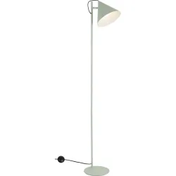 Stehlampe Charly Blau Metall 25 cm 150 cm - Farbe: türkis - Stehlampe