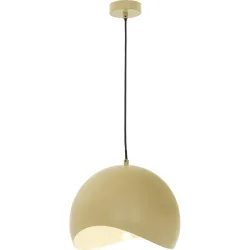 Pendellampe Leana Gold Metall 30 cm 127 cm - Farbe: Altgold - Pendellampe