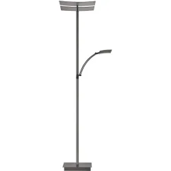Stehlampe Felicia Bronze Metall 31 cm 185 cm - LED - Lichtfarbe: Extra warmweiss - Helles Neutralweiss - Stehlampe- LED Energiesparlampe