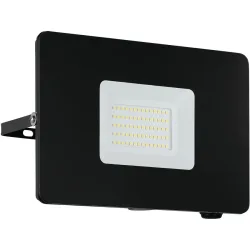 Eglo Wandlampe aussen Faedo 3 Schwarz Aluminium 14.5 cm - LED - Lichtfarbe: Tageslichtweiss - Wandlampe aussen- LED Energiesparlampe