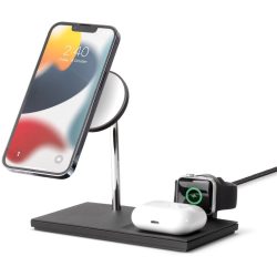 Native Union 3-in-1 MagSafe Wireless Charger - Farbe: schiefer