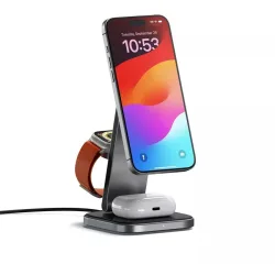 Satechi Induktions-Ladegerät 15 W ST-Q31FM-EA ST-Q31FM-EA Anthrazit