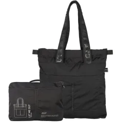Tucano, TUCANO Tasche FOLDABLE Schwarz Stoff - Tasche