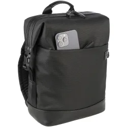 TUCANO Rucksack Modo Schwarz - Material: Recyceltem Material - Rucksack
