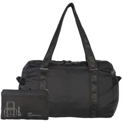TUCANO Reisetasche FOLDABLE Schwarz Stoff - Reisetasche