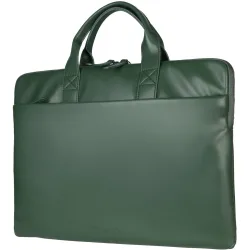 TUCANO Laptop-Tasche Isotta Grün Stoff - Farbe: dunkelgrün - Laptop-Tasche
