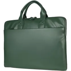 TUCANO Laptop-Tasche Isotta Grün Stoff - Farbe: dunkelgrün - Laptop-Tasche