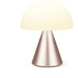 Lexon Tischlampe Mina Weiss/Gold Kunststoff/Metall 9.2 cm 10.2 cm - LED - Lichtfarbe: Warmweiss - Kaltes Tagesweiss - Tischlampe- LED Energiesparlampe