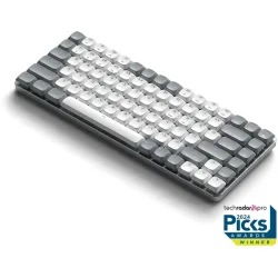 Tastatur Satechi Silber/Grau Kunststoff 30.8 cm 11 cm - Farbe: anthrazit/silber - Tastatur