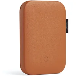 Lexon Powerbank Softpower Braun 9 cm 1.2 cm - Farbe: Hellbraun - Powerbank