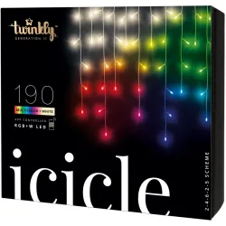 Twinkly Lichterkette ICICLE Kunststoff - Farbe: Transparent - Lichterkette