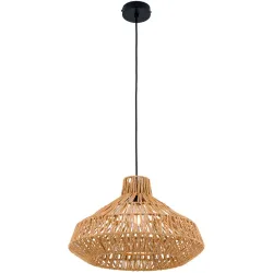 Pendellampe Basket Schwarz Stahl 26 cm - Pendellampe