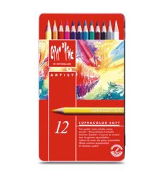 Caran d-Ache SUPRACOLOR Soft Aquarelle 12