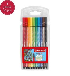 undefined, STABILO Fasermaler Pen 68 1mm 68/10 10 Farben ass.