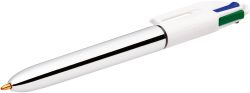 BIC 902126 Clip-on retractable ballpoint pen Schwarz, Blau, Grün, Rot 1Stück(e) Kugelschreiber